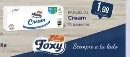 SPAR FOXY Pañuelos cream oferta