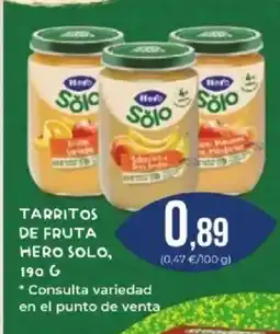 SPAR HEROLO SOLO Tarritos de fruta oferta