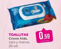 SPAR CROWE KIDS Toallitas oferta