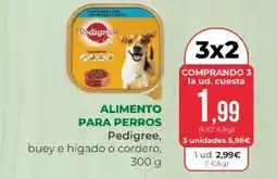 SPAR PEDIGREE Alimento para perros oferta