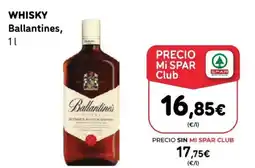 SPAR BALLANTINES Whisky oferta
