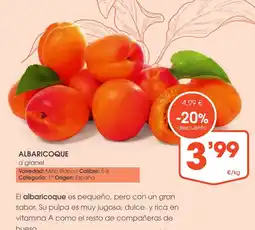 Supermercados Plaza Albaricoque oferta