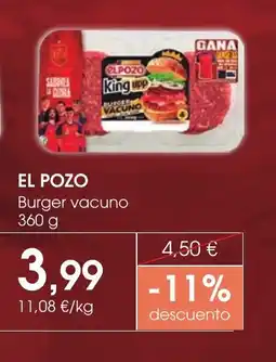 Supermercados Plaza ELPOZO Burger vacuno oferta