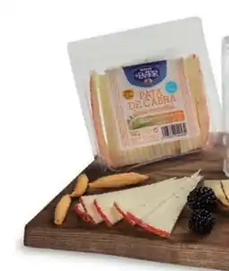 Supermercados Plaza EL PASTOR Queso de cabra semicurado en tapas oferta