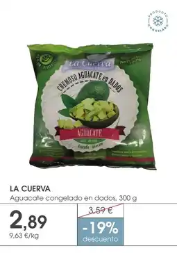 Supermercados Plaza LA CUERVA Aguacate congelado en dados oferta