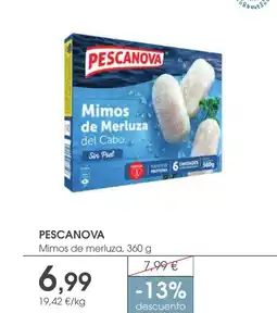 Supermercados Plaza PESCANOVA Mimos de merluza oferta