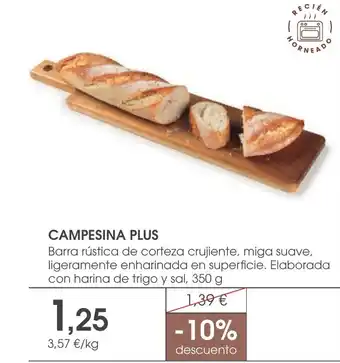 Supermercados Plaza Campesina plus oferta