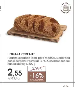 Supermercados Plaza Hogaza cereales oferta