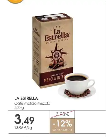 Supermercados Plaza LA ESTRELLA Café molido mezcla oferta