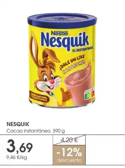 Supermercados Plaza NESQUIK Cacao instantáneo oferta