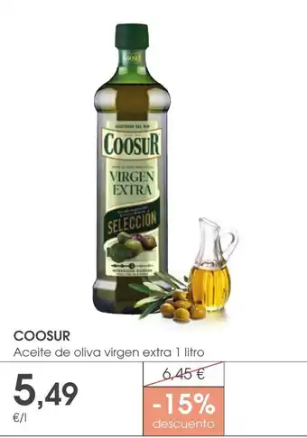 Supermercados Plaza COOSUR Aceite de oliva virgen extra oferta