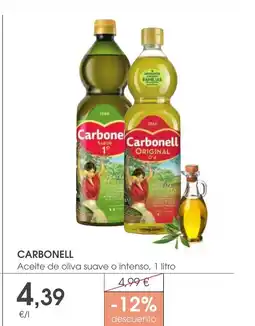 Supermercados Plaza CARBONELL Aceite de oliva suave o intenso oferta