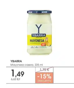 Supermercados Plaza YBARRA Mayonesa casera oferta