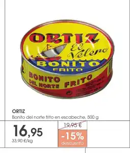Supermercados Plaza ORTIZ Bonito del norte frito en escabeche oferta