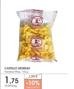 Supermercados Plaza CASTILLO MORILES Patatas fritas oferta