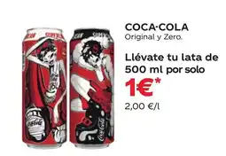 Supermercados Plaza COCA-COLA Original y Zero oferta