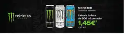 Supermercados Plaza MONSTER Todos los sabores oferta