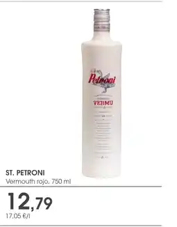 Supermercados Plaza ST. PETRONI Vermouth rojo oferta