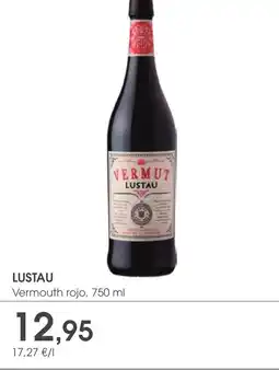 Supermercados Plaza LUSTAU Vermouth rojo oferta