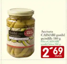 Supermercados Bip Bip CAIMARI Aceituna gordal guindilla oferta