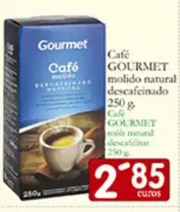 Supermercados Bip Bip GOURMET Café molido natural descafeinado oferta