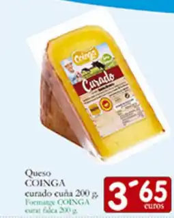 Supermercados Bip Bip COINGA Queso curado cuña oferta