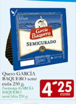 Supermercados Bip Bip GARCÍA BAQUERO Queso semi cuña oferta