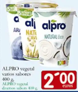 Supermercados Bip Bip ALPRO vegetal varios sabores oferta