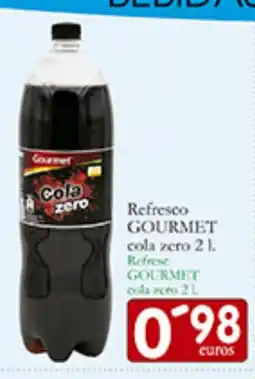 Supermercados Bip Bip GOURMET Refrese cola zero oferta
