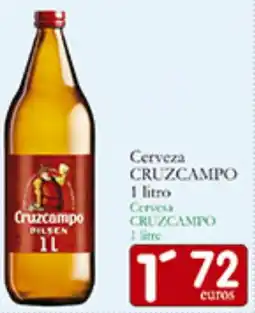 Supermercados Bip Bip CRUZCAMPO Cerveza oferta