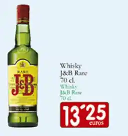 Supermercados Bip Bip J&B Whisky Rare oferta