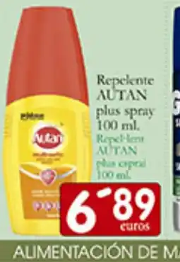 Supermercados Bip Bip AUTAN Repelente plus spray oferta