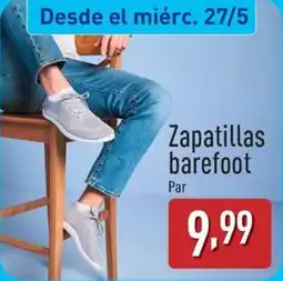 ALDI Zapatillas barefoot oferta