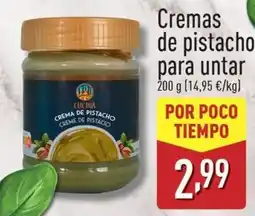 ALDI Cremas de pistacho para untar oferta
