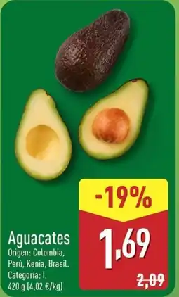 ALDI Aguacates oferta