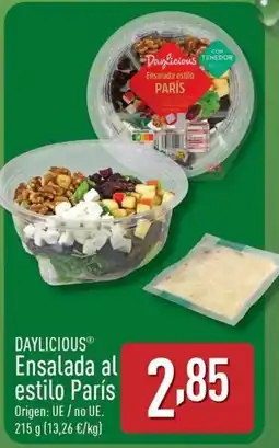 ALDI DAYLICIOUS Ensalada al estilo París oferta