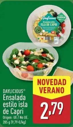 ALDI DAYLICIOUS Ensalada estilo isla de Capri oferta