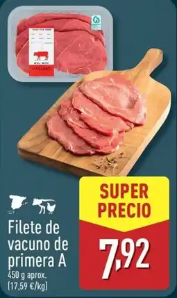 ALDI Filete de vacuno de primera oferta