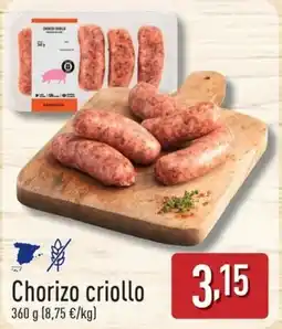 ALDI Chorizo criollo oferta