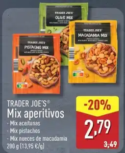 ALDI TRADER JOE'S Mix aperitivos oferta