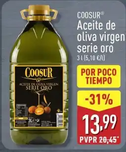 ALDI COOSUR Aceite de oliva virgen serie oro oferta