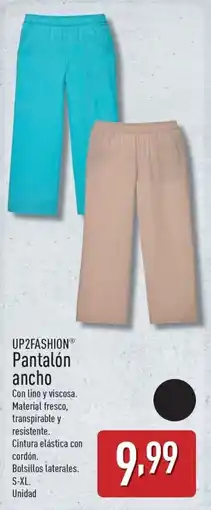 ALDI UP2FASHION Pantalón ancho oferta