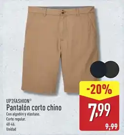 ALDI UP2FASHION Pantalón corto chino oferta