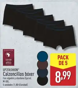 ALDI UP2FASHION Calzoncillos bóxer oferta