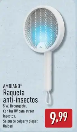 ALDI AMBIANO Raqueta anti-insectos oferta