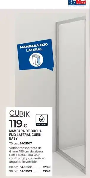 Easy - mampara de ducha fluo