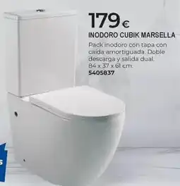 BigMat Marsella - inodoro cubik oferta