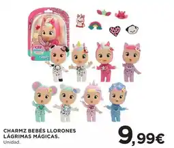 Hipercor Charmz bebes llorones lágrimas mágicas oferta
