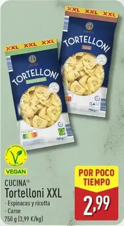 ALDI CUCINA Tortelloni XXL oferta