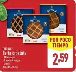 ALDI CUCINA Tarta crostata oferta